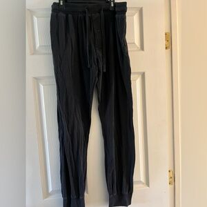 Men's Black Pajama Pants
